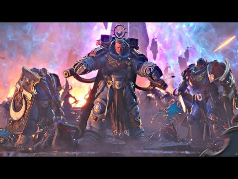 Space Marine 2 - Final Battle Cutscene Cinematic (4K 60FPS) 2024 Warhammer 40,000