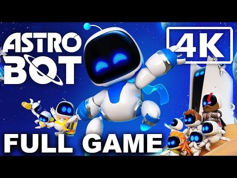 Astro Bot PS5 - Full Game Walkthrough [4K 60FPS]