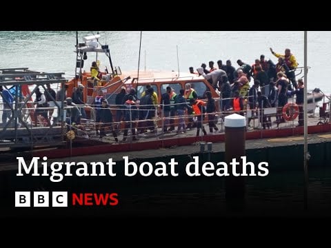 At least 12 dead after boat carrying migrants capsizes in English Channel | BBC News