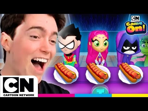 Can Mr Bee beat the Teen Titans Chef RECORD? | @cartoonnetworkuk #ad #roblox #shorts @ehbeefamily