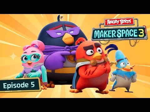 Angry Birds MakerSpace S3 Ep. 5 | Birds to the Rescue