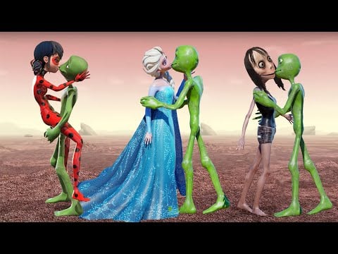 Dame tu Cosita KISS COMPILATION (Frozen Elsa Miraculous Ladybug Momo)