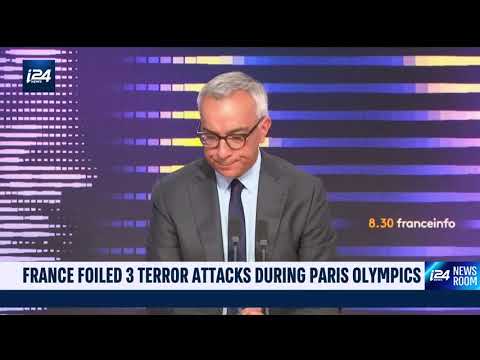 3 terror attacks foiled during Paris Olympics