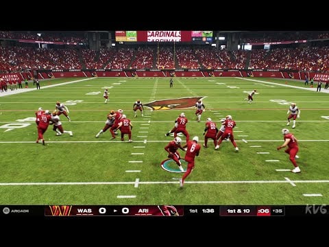 Madden NFL 25 - Washington Commanders vs Arizona Cardinals - Gameplay (PS5 UHD) [4K60FPS]