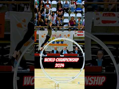 World Championships 2024 in #Gymwheel Woman Straight Line Finals Kira Homeyer