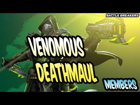 Battle Breakers | Venom Deathmaul | 1,000,000 Damage Attack??? [Epic Games]