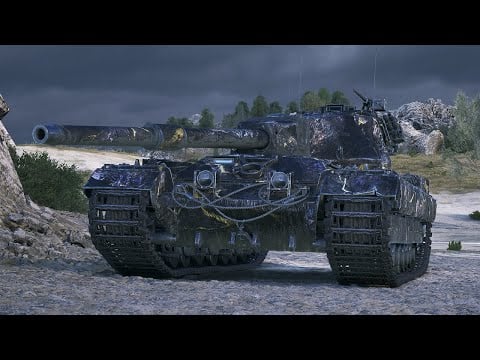 World of Tanks - FV215b - 7 Kills 10,6K Damage (Steppes)