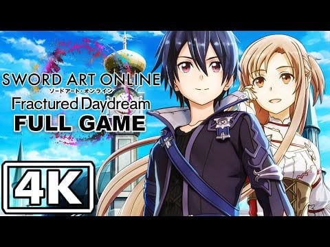 Sword Art Online: Fractured Daydream - Full Game Walkthrough [4K]