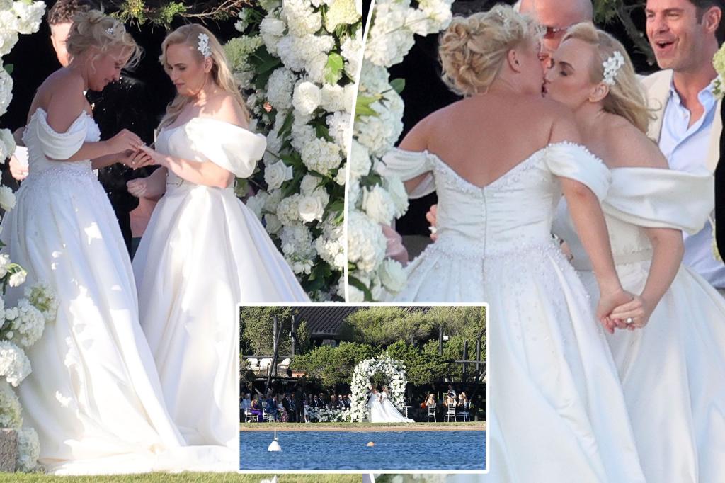 Rebel Wilson marries Ramona Agruma in Italy: wedding photos