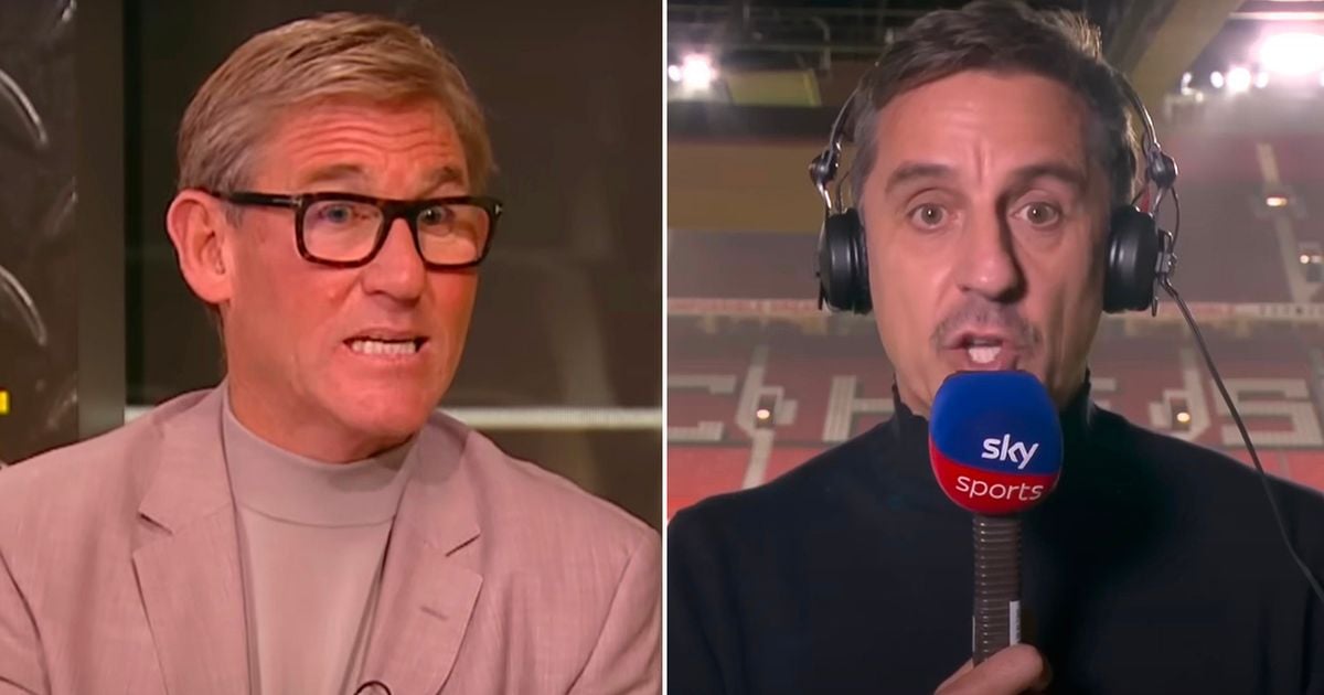 Simon Jordan lays into Gary Neville for 'absurd' Man Utd vs Tottenham commentary on Sky Sports