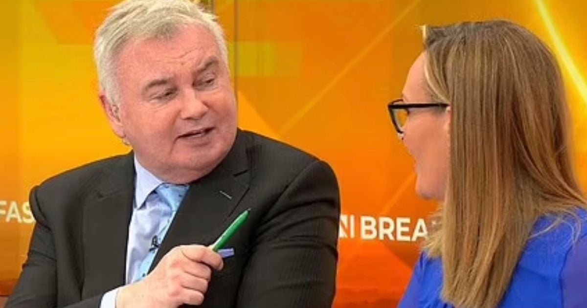 Eamonn Holmes tears into GB News star live on air over Phillip Schofield remark