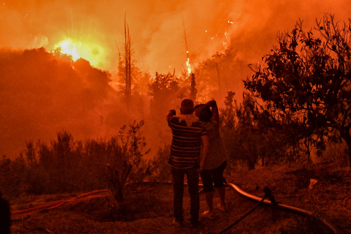 Greece weather: Warning issued to UK tourists amid wildfires