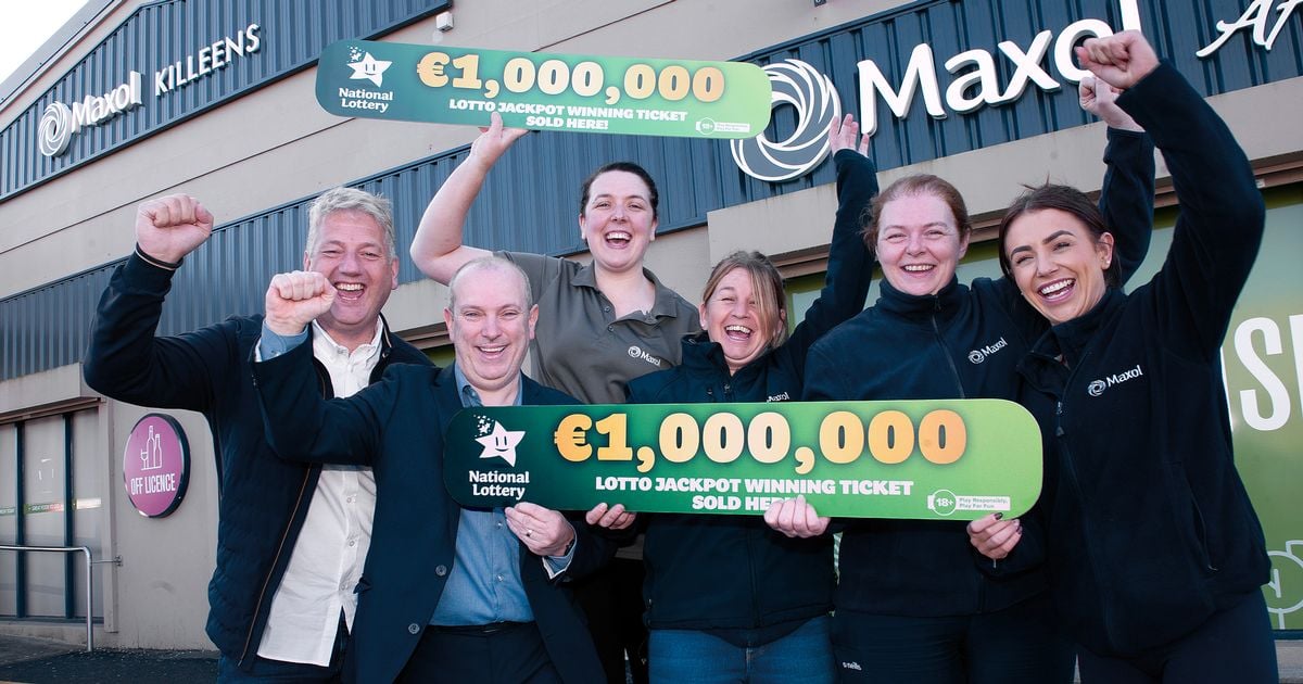 Irish shops that sold winning Lotto tickets named as two new millionaires come forward