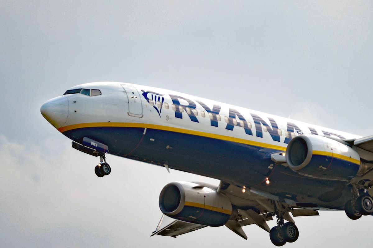 Passengers terrified as Ryanair flight's tyres burst as it lands in Italy