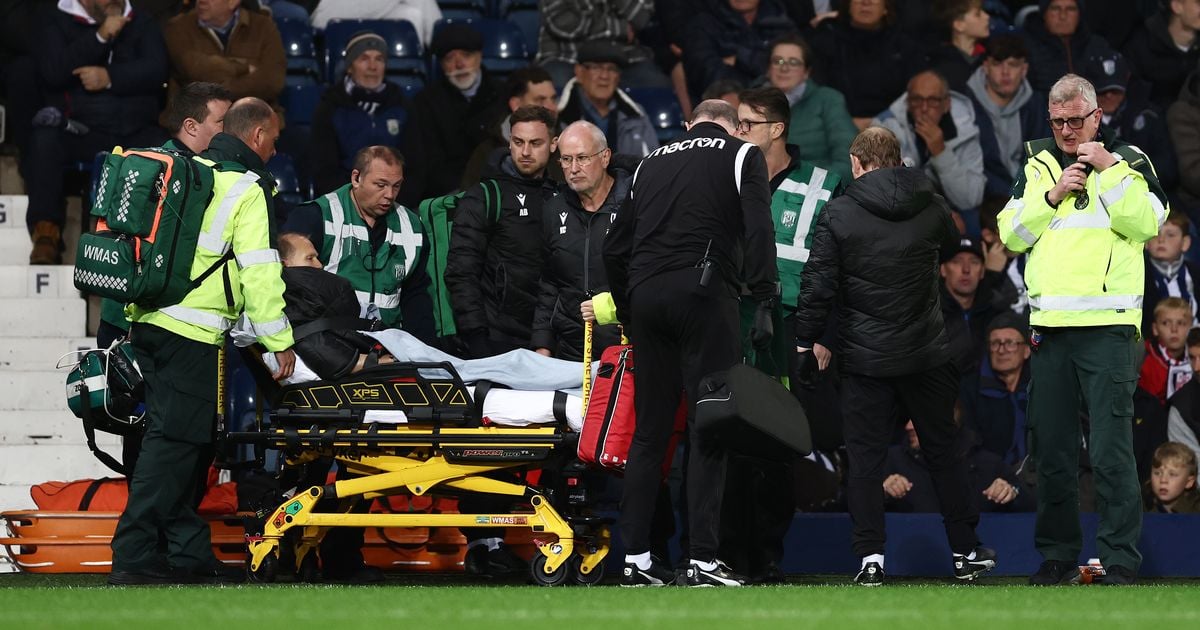 Linesman carried off at West Brom after game paused due to medical incident