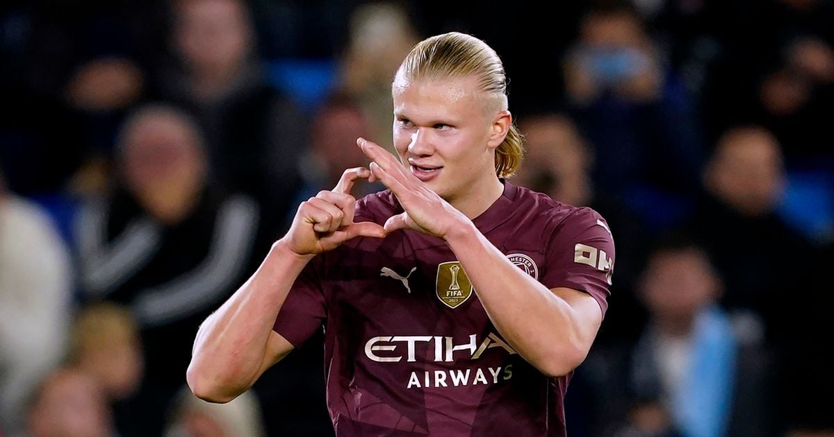 Erling Haaland makes more history as Man City run riot against Slovan Bratislava