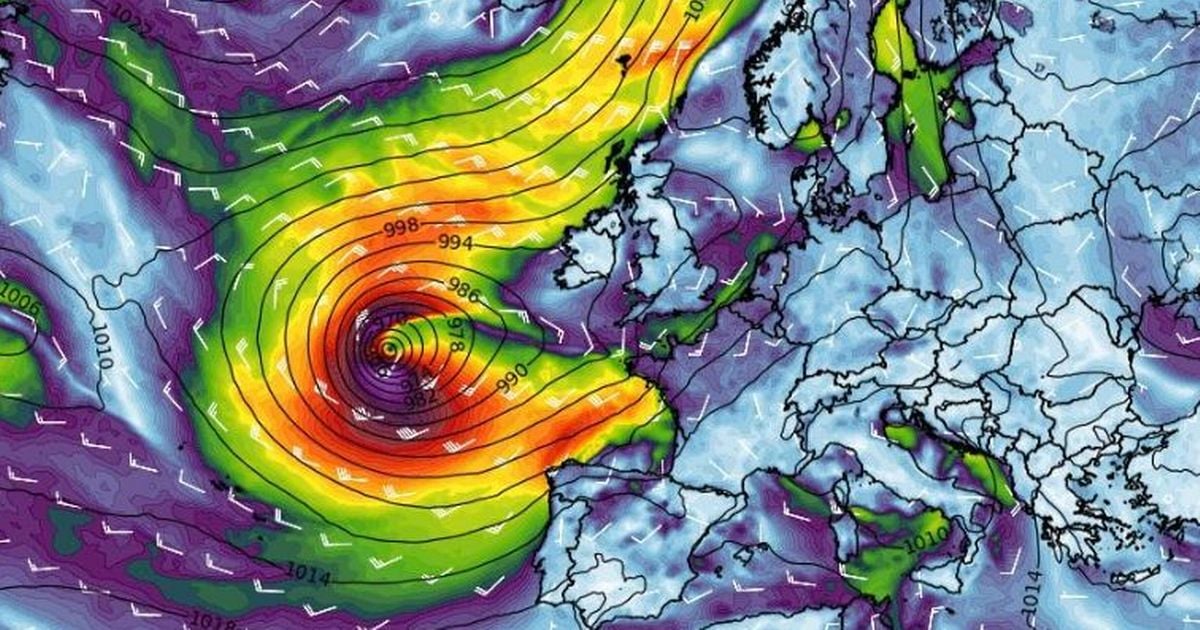 Ireland on hurricane watch as monster storm brews in the Atlantic and 'unsettled' weather on the way