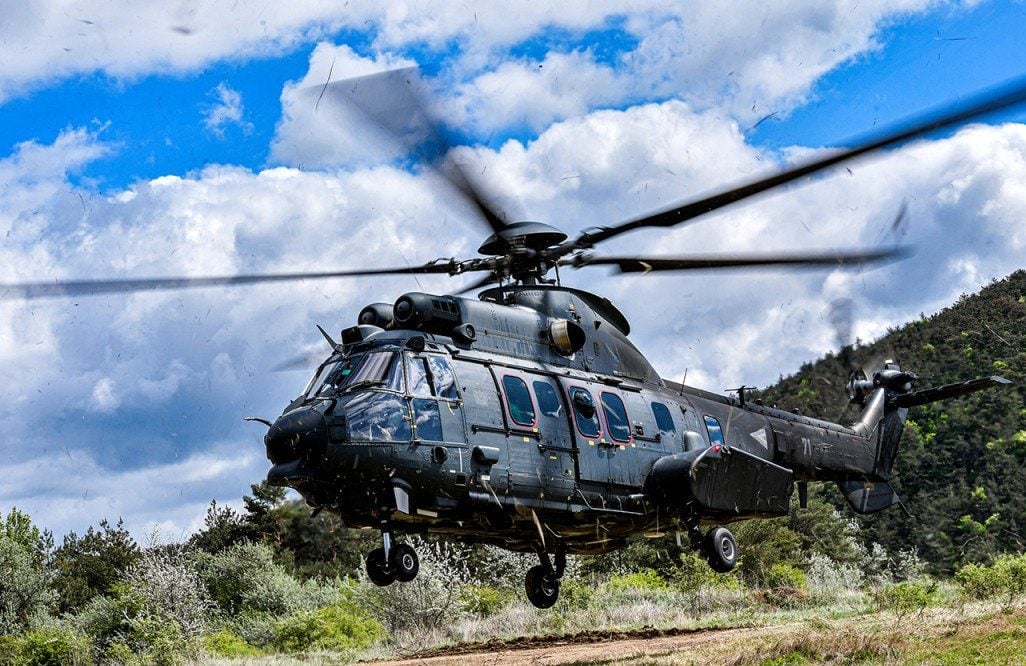 Defense Forces Support EUFOR Mission with High Tech Helicopter