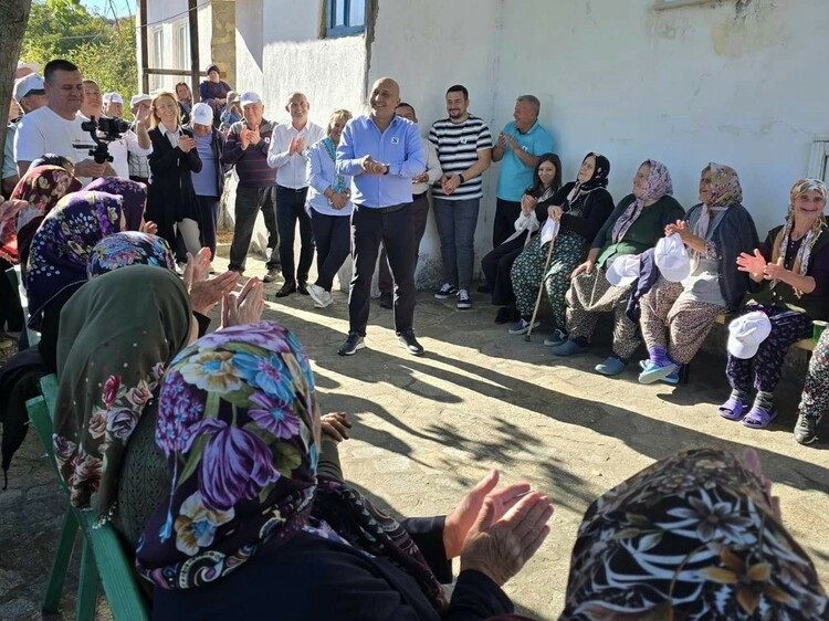 MRF-New Begining Top-of-the-list MP Candidates Meet with People from Small Settlements in Municipality of Kardzhali