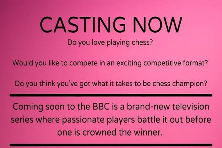 Curve media launches a brand new tv series Chess Masters on BBC