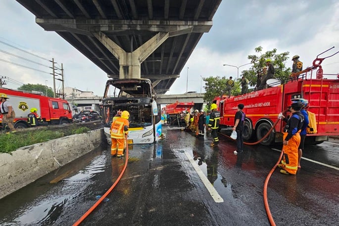 Thailand tightens safety measures after 23 killed in school bus fire