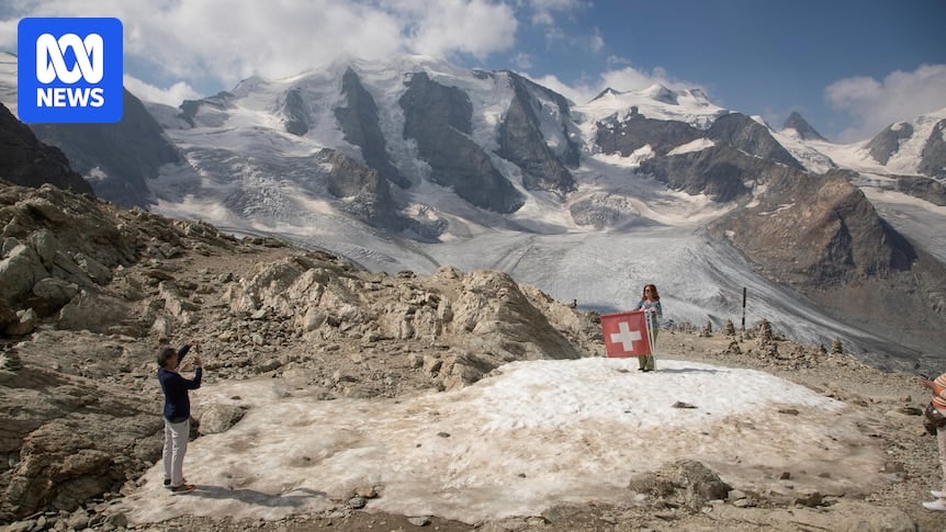 Switzerland's borders are shifting as climate change moves mountains and melts glaciers