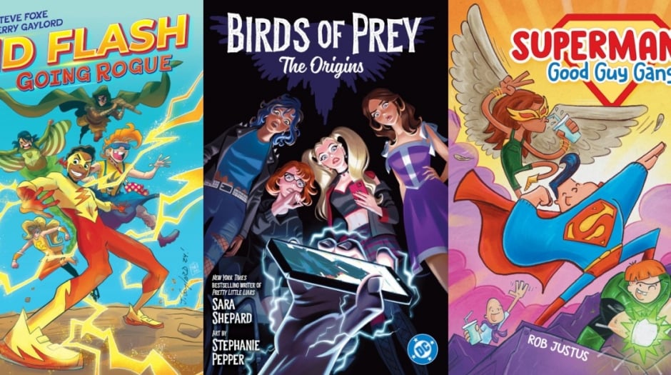 DC Announces Fall 2025 Kids Graphic Novel Lineup