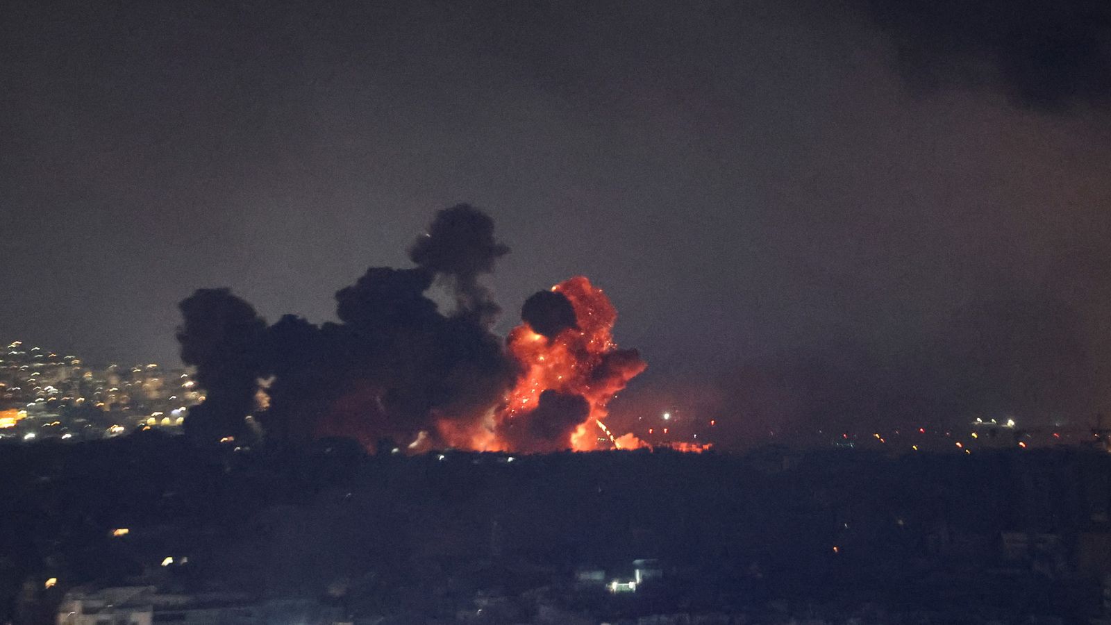 Israel-Iran latest: Powerful explosions near Beirut airport; '14 dead' in West Bank strike; IDF says Hamas commander among those killed