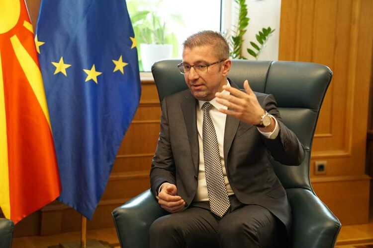 North Macedonia's Prime Minister Mickoski Comments on EU Council President Orban's Offer to Mediate between North Macedonia and Bulgaria 