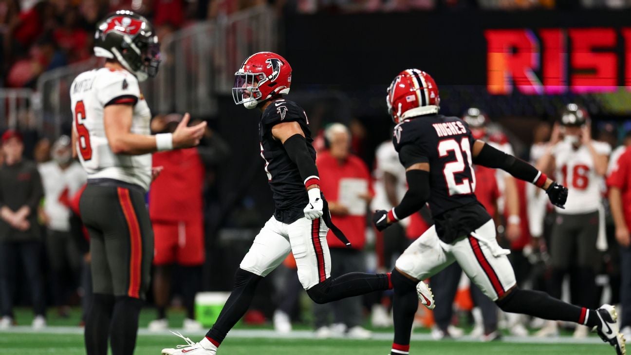 Bucs feel 'sting' of missed chances in OT defeat to Falcons