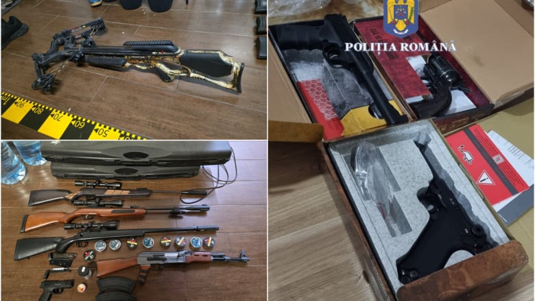 Illegal Weapons Ordered Online in Romania: Over 300 Raids Conducted