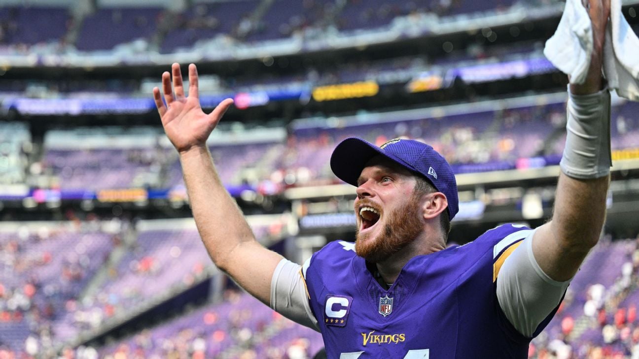 How Vikings' Sam Darnold went from bust to NFL MVP candidate