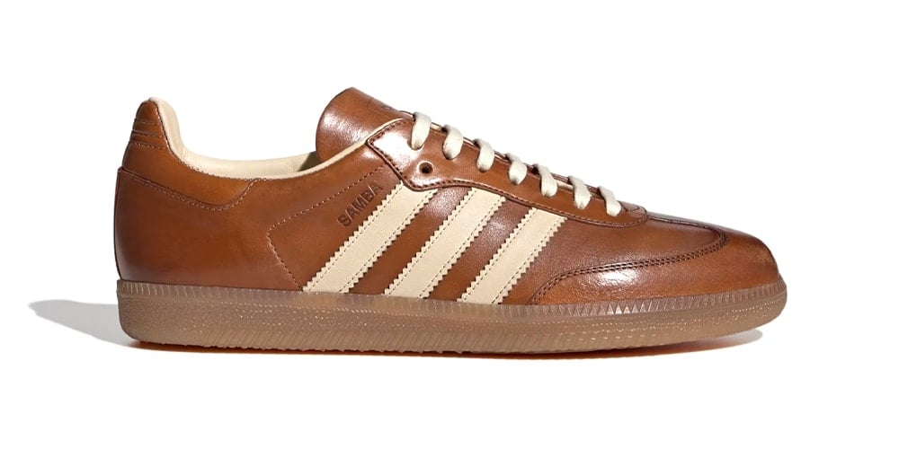 adidas' Made in Italy Samba OG Surfaces in a Polished Leather Build