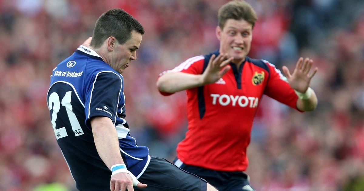 Ronan O'Gara reacts to Johnny Sexton's account of how their fierce rivalry started