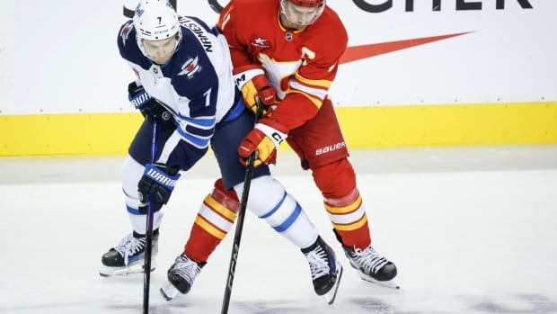 Jets beat Flames 3-2 in final game of pre-season