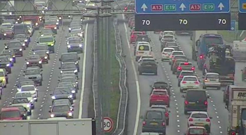 Heavy traffic jams around Amsterdam due to road closures