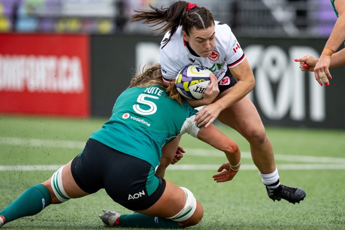 Unbeaten Canada dumps Ireland 21-8 in WXV rugby action