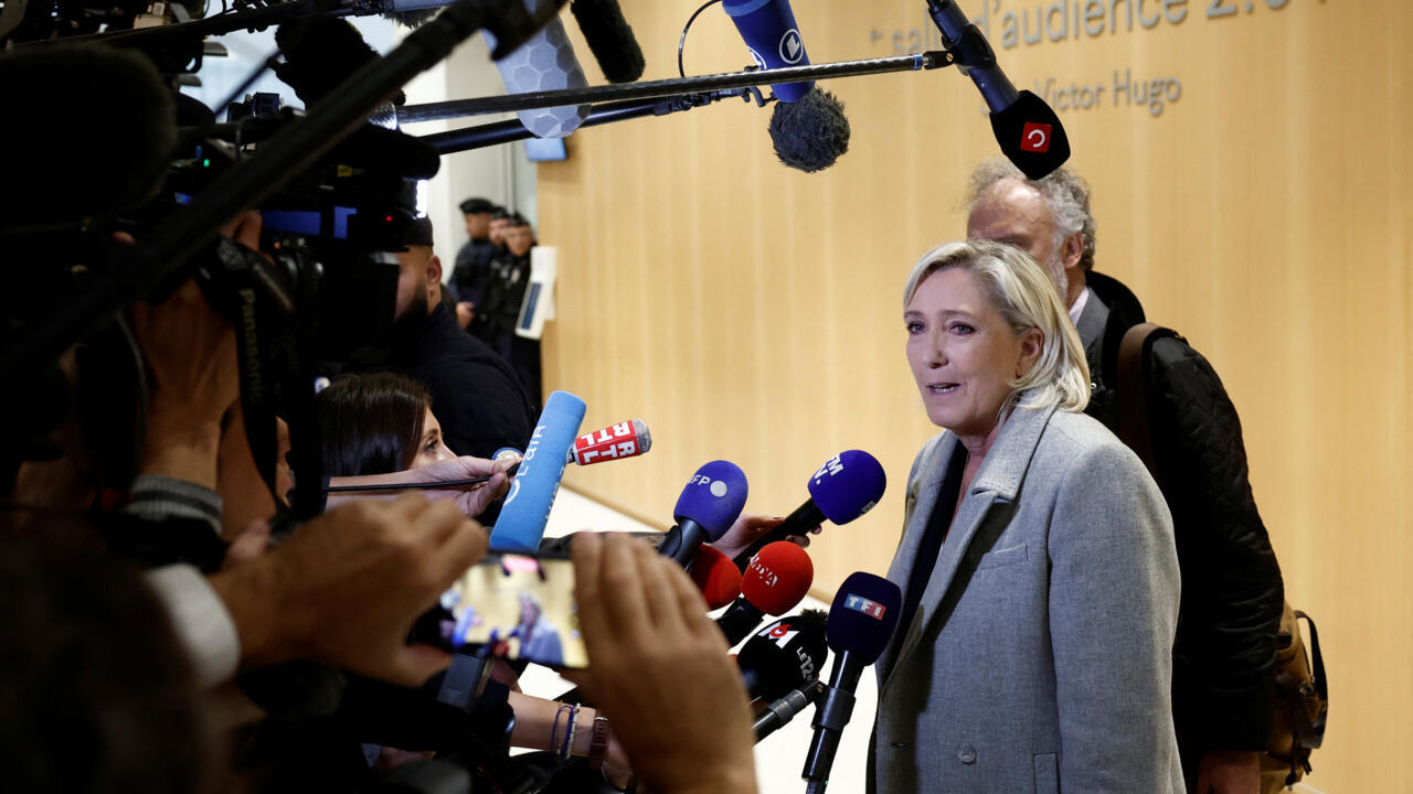 France's far-right leader Marine Le Pen goes on trial in much-awaited EU embezzlement case