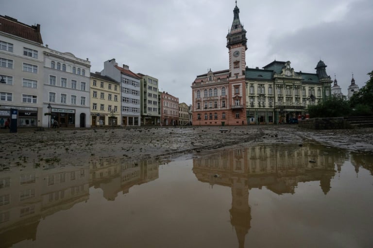 Fear And Tears As Storm Boris Wrecks Czech Town