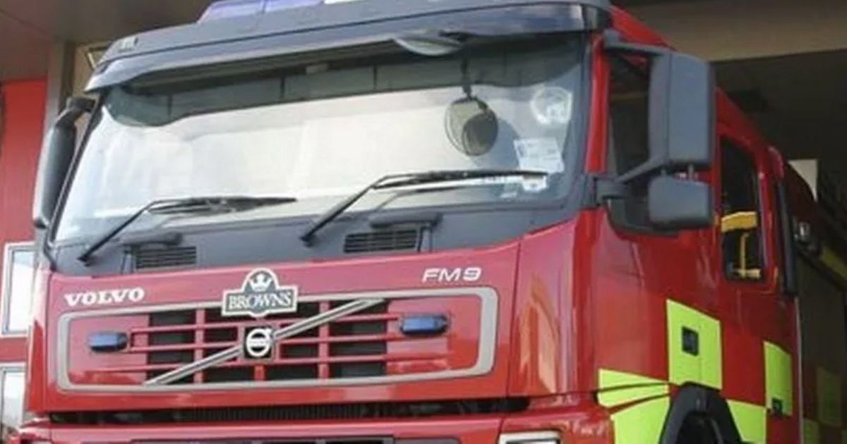 Over 45 firefighters battle ongoing blaze in Antrim 