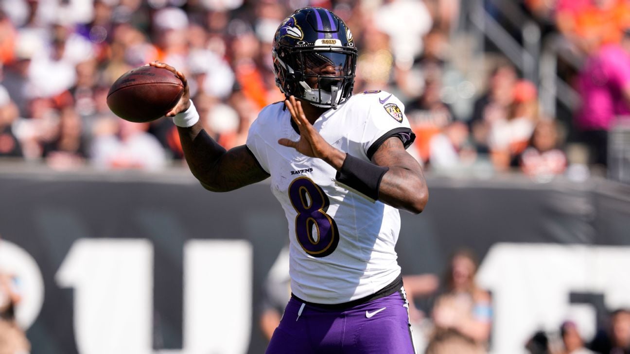 After win over Bengals, Ravens QB Lamar Jackson 'ticked off' at fumble