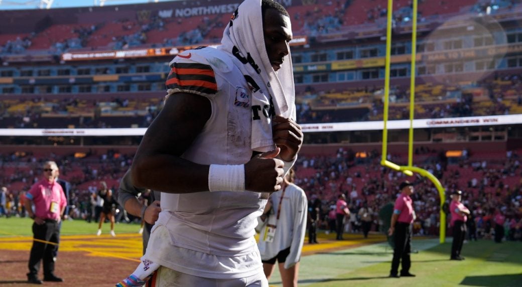 Browns are 'not changing quarterbacks' after Watson and offence struggle again