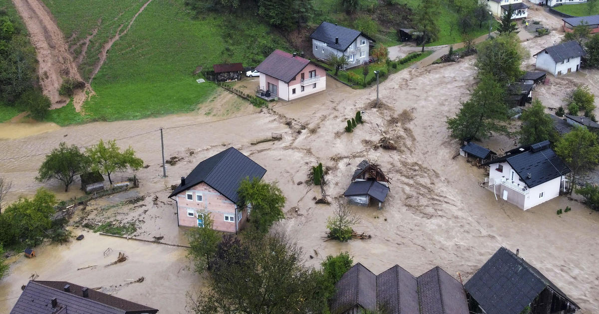 Floods, landslides struck Bosnia as residents slept; at least 16 dead