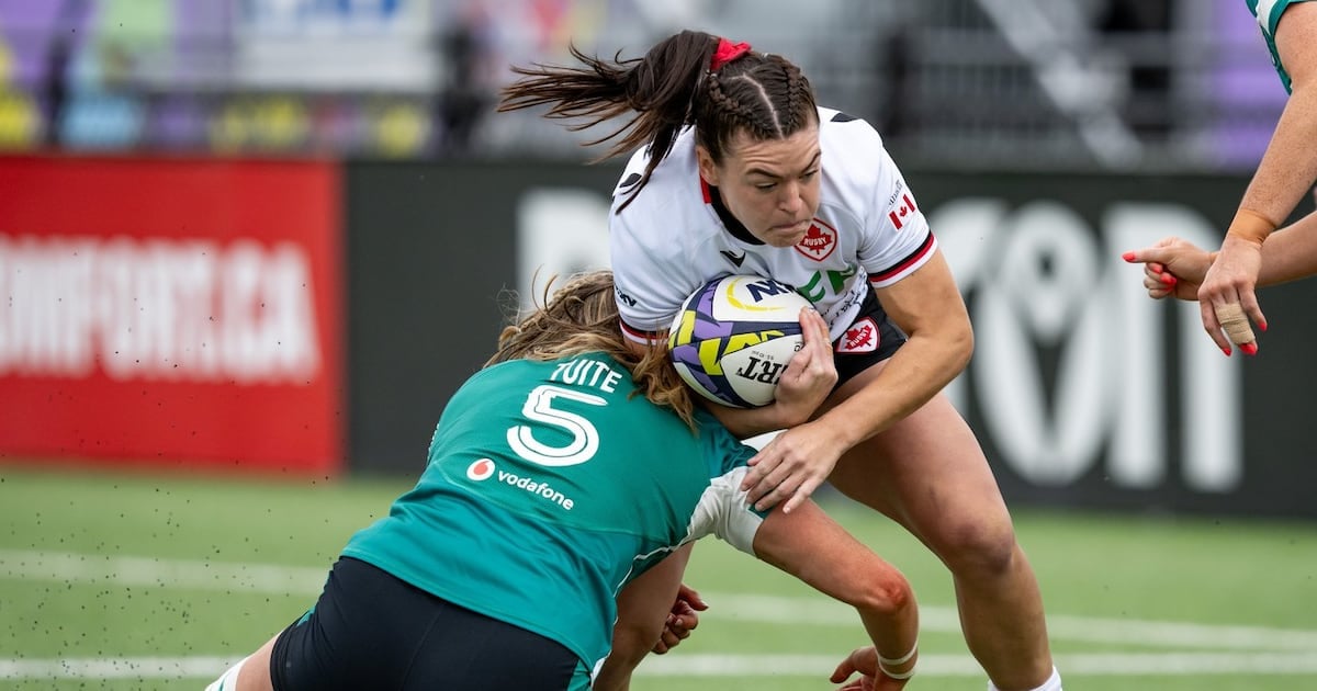 Unbeaten Canada dumps Ireland 21-8 in WXV rugby action