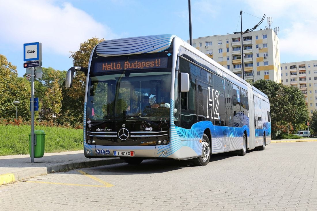 Budapest tests Mercedes-Benz eCitaro fuel cell bus, you can try it for free