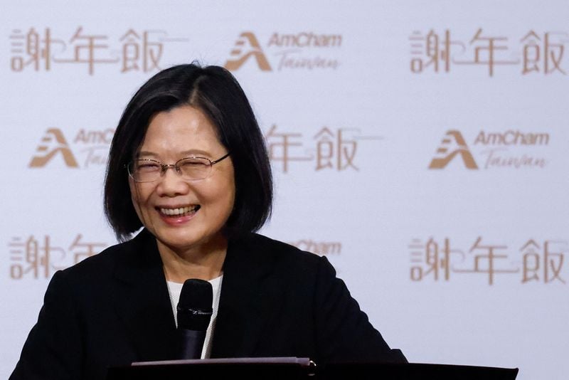 Former Taiwan president Tsai to make sensitive Prague visit, sources say