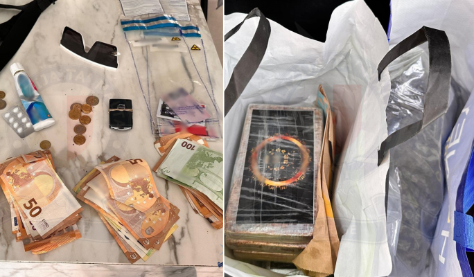  Cocaine, cash, cannabis found as police arrest five suspected of organised crime 