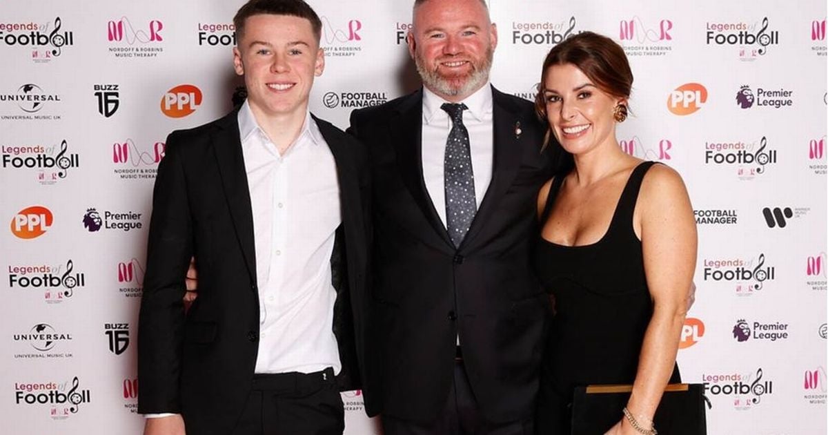 Plymouth Argyle's Wayne Rooney honoured at Legends of Football event