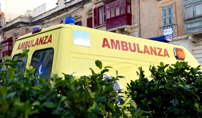  Man, 33, falls height of one-storey in Naxxar accident 