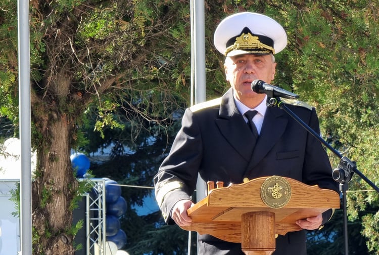 Flotilla Admiral Kalin Kalinov Takes Over as Head of Naval Academy in Varna